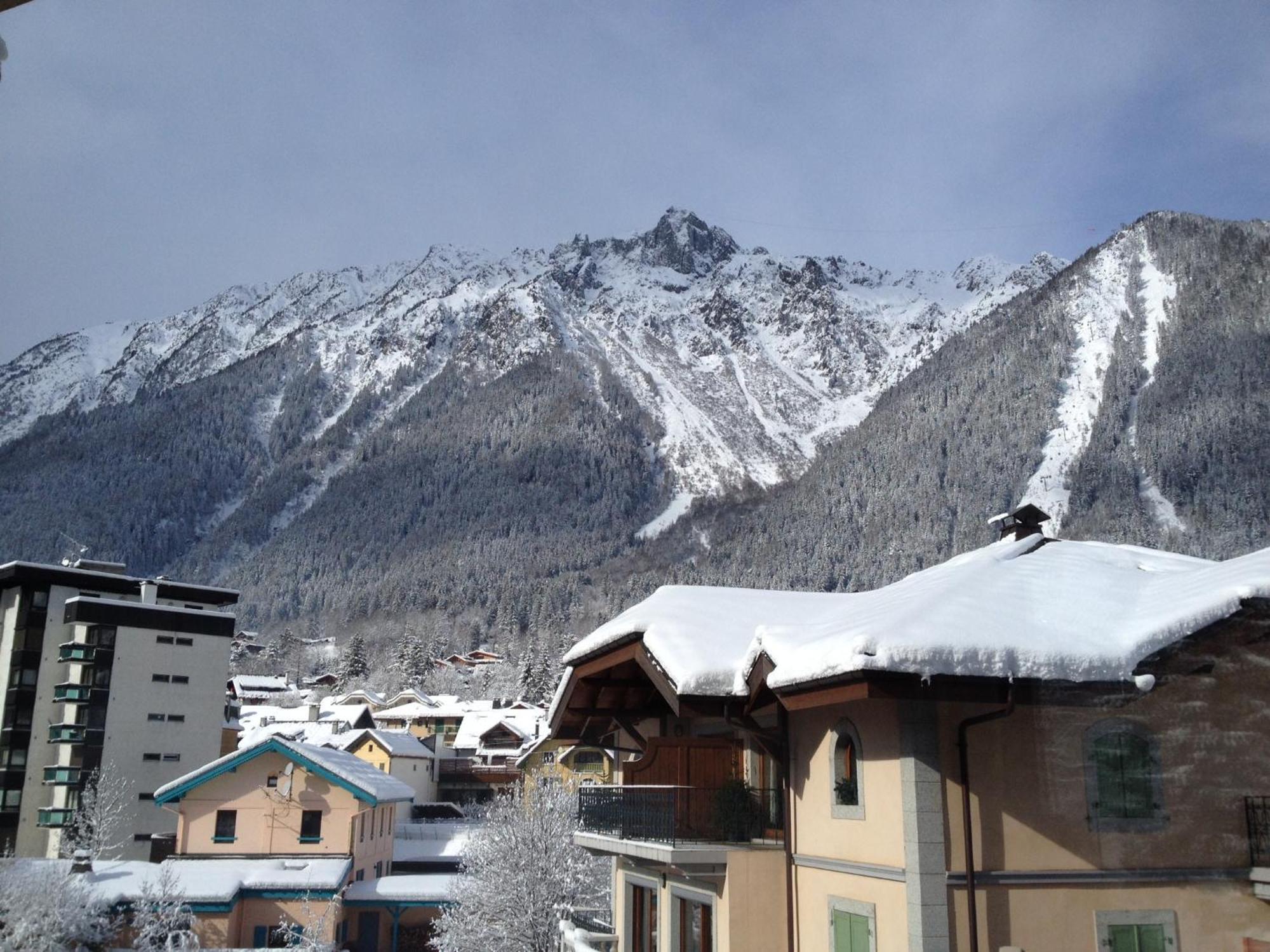 Les Sommets Studio Chamonix Exteriér fotografie